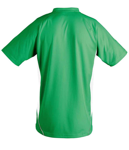 01639 Bright Green/White Back